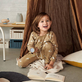 Liewood - Weston Klappboxen mit Deckel - Größe S - 2 Stück - Sandy - 5715335053380 - littlehipstar.com