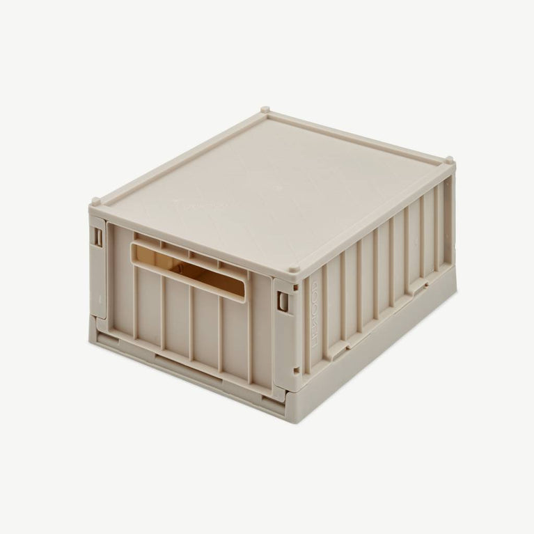 Liewood - Weston Klappboxen mit Deckel - Größe S - 2 Stück - Sandy - 5715335053380 - littlehipstar.com