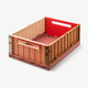 Liewood - Weston Mehrfarbige Klappbox - Größe L - 1 Stück - Dusty Raspberry - 5715335082656 - littlehipstar.com