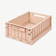 Liewood - Weston Unifarbene Klappbox - Größe L - 1 Stück - Rose - 5713370737203 - littlehipstar.com