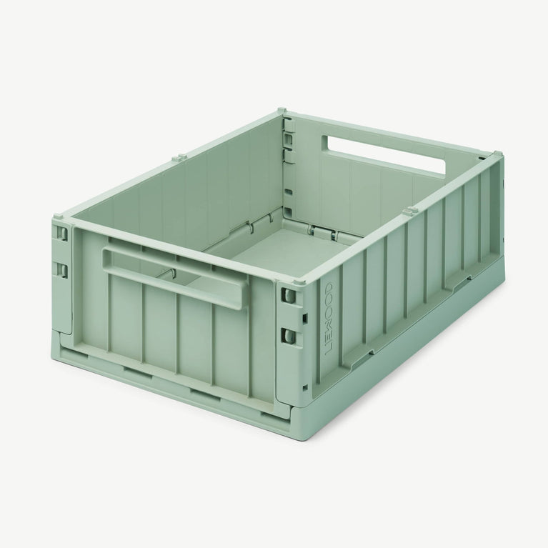 Liewood - Weston Unifarbene Klappbox - Größe L - 1 Stück - Peppermint - 5713370737272 - littlehipstar.com