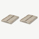 Liewood - Weston Unifarbene Klappboxen - Größe M - 2 Stück - Tuscany Rose - 5713370737586 - littlehipstar.com
