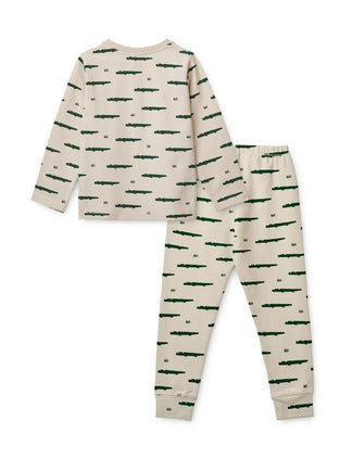 Wilhelm 2tlg. Pyjama aus Bio-Baumwolle - Carlos / Sandy