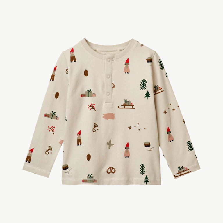 Liewood - Wilhelm Pyjama Aus Bio-Baumwolle - Holiday / Sandy - 98 - 5715493046965 - littlehipstar.com