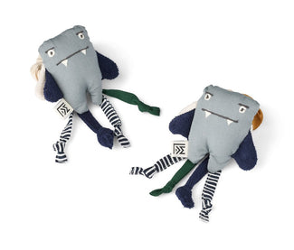 Liewood - Willy Greiflinge aus Bio-Baumwolle - Monster - 2er-Set - 5715493135553 - littlehipstar.com