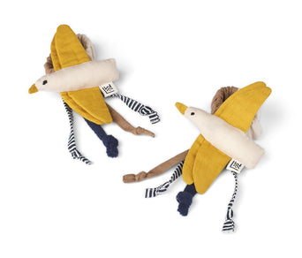 Liewood - Willy Greiflinge aus Bio-Baumwolle - Vogel - 2er-Set - 5715493137557 - littlehipstar.com