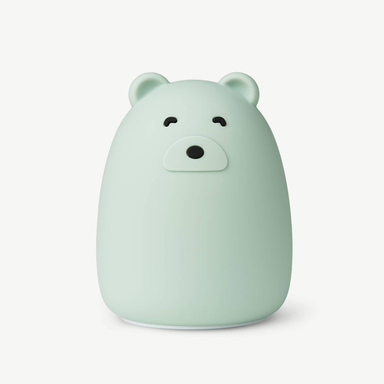 Liewood - Winston Bär LED-Nachtlicht aus Silikon - Dusty Mint - 5713370968287 - littlehipstar.com