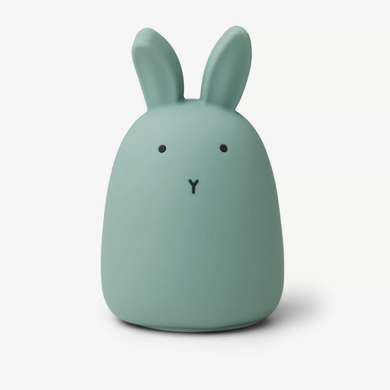 Liewood - Winston Hase LED-Nachtlicht aus Silikon - Peppermint - 5713370971577 - littlehipstar.com