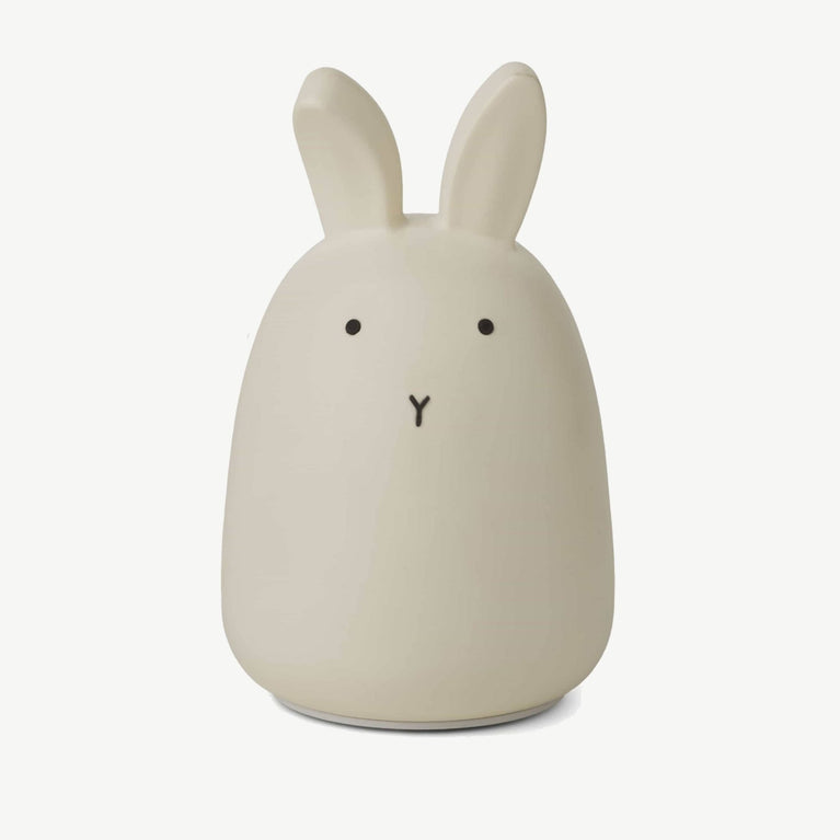 Liewood - Winston Hase LED-Nachtlicht aus Silikon - Creme de la Creme - 5715335081710 - littlehipstar.com