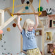 lillagunga - Lillagunga Bone Oak - Trapez aus Eichenholz - Fuchsia - 6430064323533 - littlehipstar.com