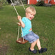 lillagunga - Lillagunga Outdoor Classic Walnut - Kinderschaukel aus Walnussholz - Schwarz - 6430064323892 - littlehipstar.com