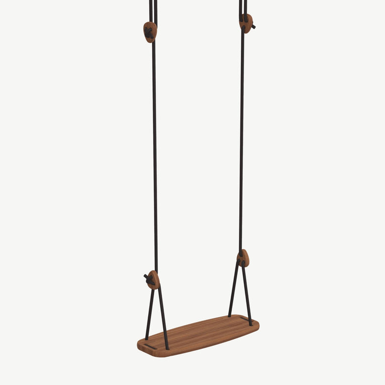 lillagunga - Lillagunga Outdoor Classic Walnut - Kinderschaukel aus Walnussholz - Schwarz - 6430064323892 - littlehipstar.com