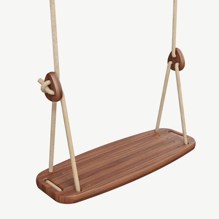 lillagunga - Lillagunga Outdoor Classic Walnut - Kinderschaukel aus Walnussholz - Beige - 6430064323922 - littlehipstar.com
