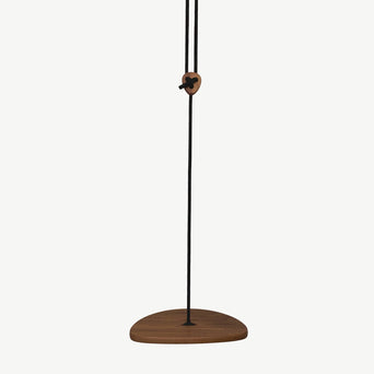 lillagunga - Lillagunga Outdoor Disco Walnut - Tellerschaukel aus Walnussholz - Height 2 2 8m - 6430064324233 - littlehipstar.com