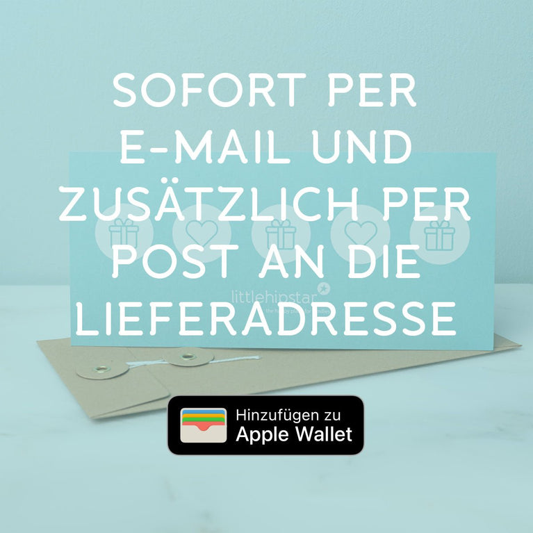littlehipstar - Geschenk-Gutschein - €10.00 - littlehipstar.com