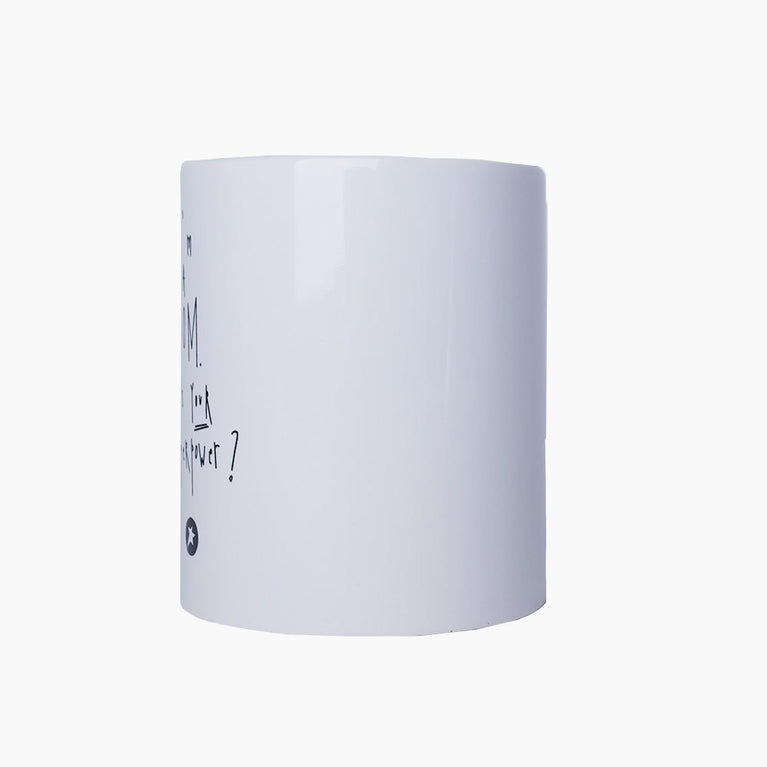 littlehipstar - I'm a Mom Tasse in Weiß - 2611214125557 - littlehipstar.com