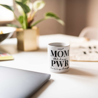 littlehipstar - MOM PWR Tasse in Weiß - 2611214115558 - littlehipstar.com