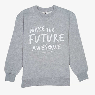 littlehipstar - Sweatshirt Future aus Baumwollmix in Grau - 3-4 Jahre - 4422204063401 - littlehipstar.com