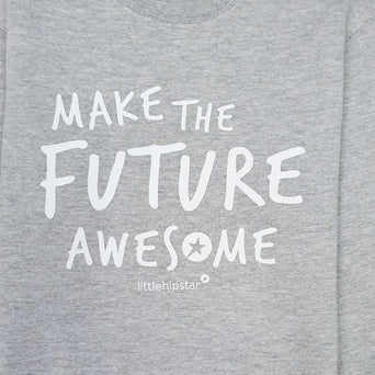 littlehipstar - Sweatshirt Future aus Baumwollmix in Grau - 3-4 Jahre - 4422204063401 - littlehipstar.com