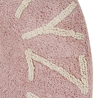 Lorena Canals - ABC Waschbarer Teppich in Rosa - Vintage Nude - 8435392611251 - littlehipstar.com