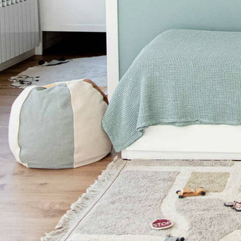 Eco-City Pouf Ball aus Baumwolle - Ø 45 x 50 cm