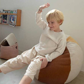 Eco-City Pouf Ball aus Baumwolle - Ø 45 x 50 cm