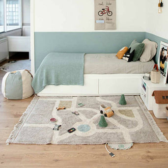 Eco-City Waschbarer Baumwoll-Teppich - 120 x 170 cm