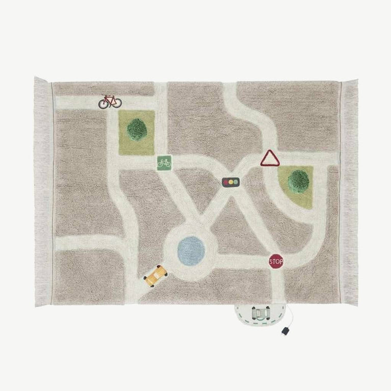 Eco-City Waschbarer Baumwoll-Teppich - 120 x 170 cm