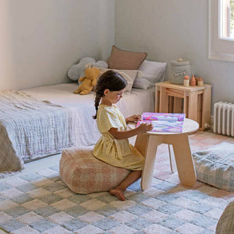 Lorena Canals - Little Chef Kitchen Tiles Waschbarer Baumwoll-Teppich - 120 x 160 cm - Dunkelgrau - 8435392625180 - littlehipstar.com