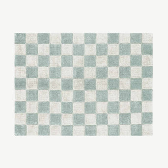 Lorena Canals - Little Chef Kitchen Tiles Waschbarer Baumwoll-Teppich - 120 x 160 cm - Dunkelgrau - 8435392625180 - littlehipstar.com