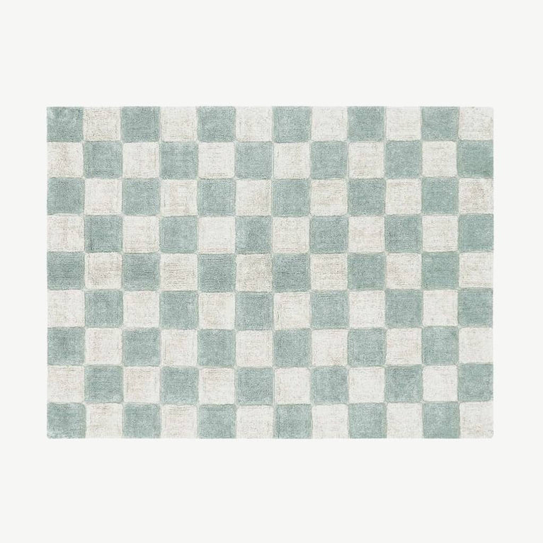 Lorena Canals - Little Chef Kitchen Tiles Waschbarer Baumwoll-Teppich - 120 x 160 cm - Dunkelgrau - 8435392625180 - littlehipstar.com