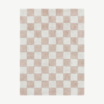 Lorena Canals - Little Chef Kitchen Tiles Waschbarer Baumwoll-Teppich - 120 x 160 cm - Dunkelgrau - 8435392625180 - littlehipstar.com