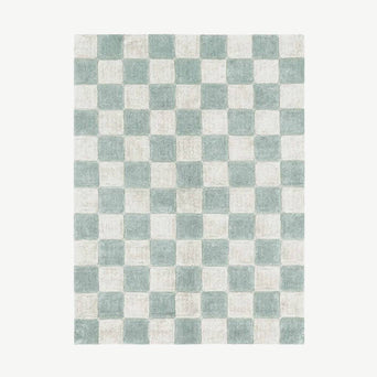Lorena Canals - Little Chef Kitchen Tiles Waschbarer Baumwoll-Teppich - 120 x 160 cm - Dunkelgrau - 8435392625180 - littlehipstar.com