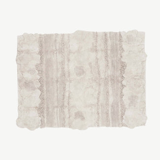 Lorena Canals - Oli & Carol x Lorena Canals: Veggie Garden Waschbarer Baumwoll-Teppich in Natur - 120 x 160 cm - 8435392624145 - littlehipstar.com