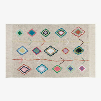 Lorena_Canals - Waschbarer Baumwoll-Teppich Kaarol in Bunt - 140x200 cm - 8435392611480 - littlehipstar.com
