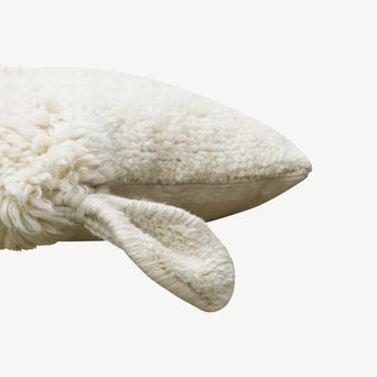 Lorena Canals - Woolable Gestricktes Baumwoll-Kissen Pink Nose Sheep - 8435392623759 - littlehipstar.com