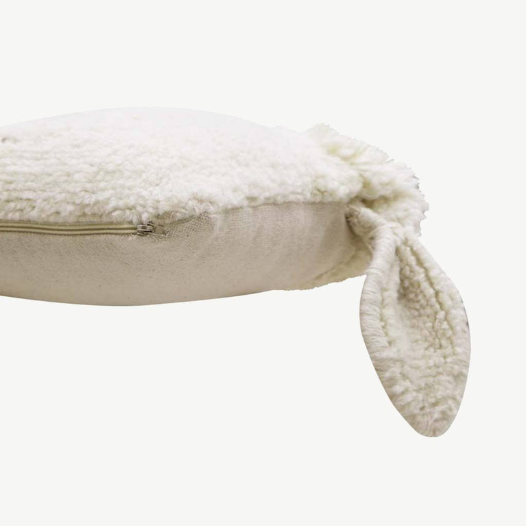 Lorena Canals - Woolable Gestricktes Baumwoll-Kissen Pink Nose Sheep - 8435392623759 - littlehipstar.com