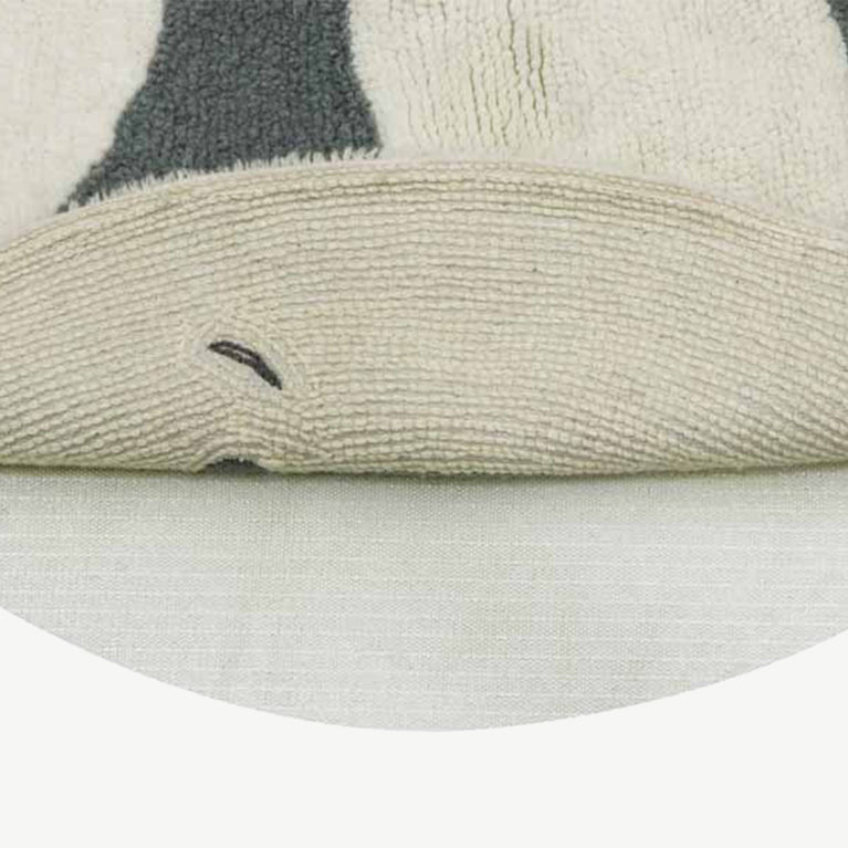 Lorena Canals - Woolable x Edgar Plans Waschbarer Woll-Teppich Astromouse - Ø 100 cm - 8435392623520 - littlehipstar.com