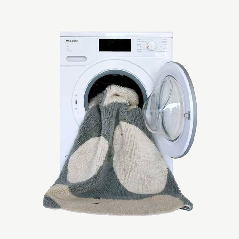 Lorena Canals - Woolable x Edgar Plans Waschbarer Woll-Teppich Astromouse - Ø 100 cm - 8435392623520 - littlehipstar.com