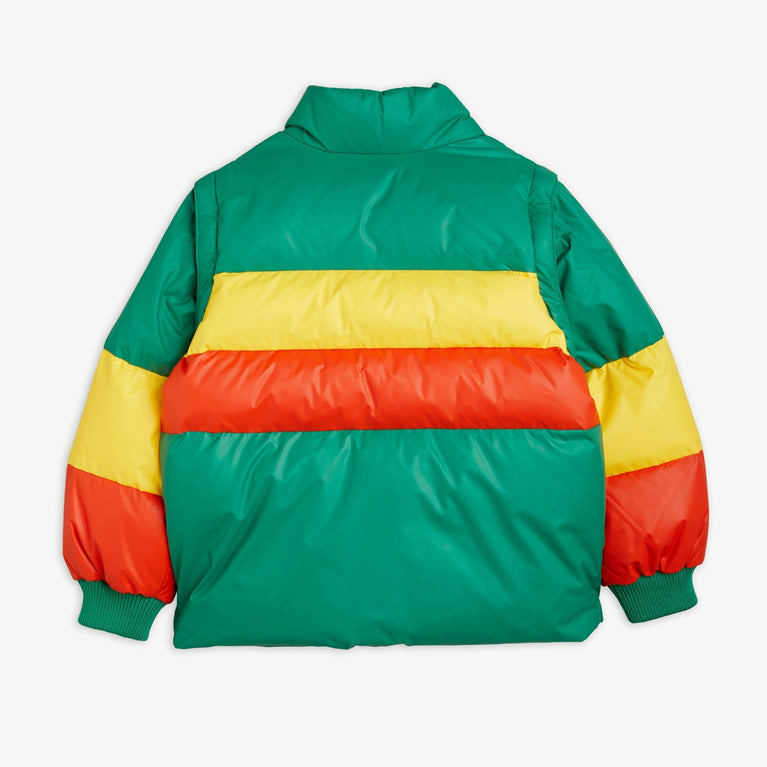 Mini Rodini - 2in1 Winterjacke aus recyceltem Material in Grün - 3-5 Jahre (104/110) - 7332754612516 - littlehipstar.com