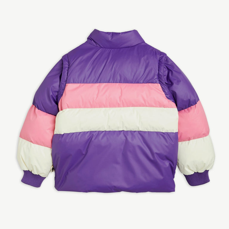 Mini Rodini - 2in1 Winterjacke aus recyceltem Material in Lila - 3-5 Jahre (104/110) - 7332754612448 - littlehipstar.com