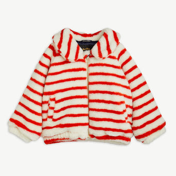 Mini Rodini - Angry Cat Plüschjacke aus recyceltem Material in Multi - 3-5 Jahre (104/110) - 7332754623277 - littlehipstar.com