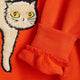 Mini Rodini - Angry Cat Sweatshirt aus Bio-Baumwolle in Rot - 3-5 Jahre (104/110) - 7332754623413 - littlehipstar.com
