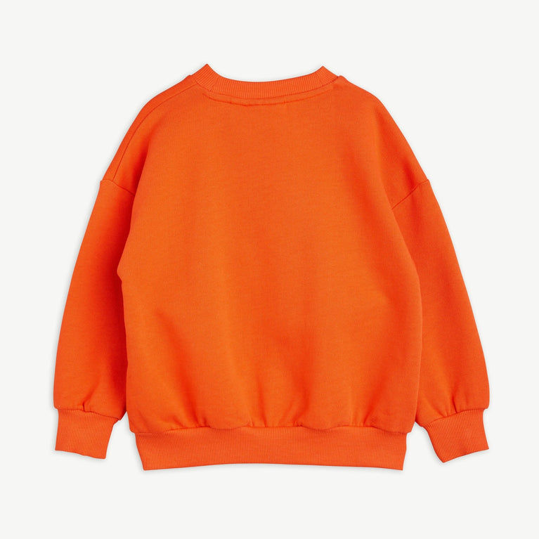 Mini Rodini - Angry Cat Sweatshirt aus Bio-Baumwolle in Rot - 3-5 Jahre (104/110) - 7332754623413 - littlehipstar.com
