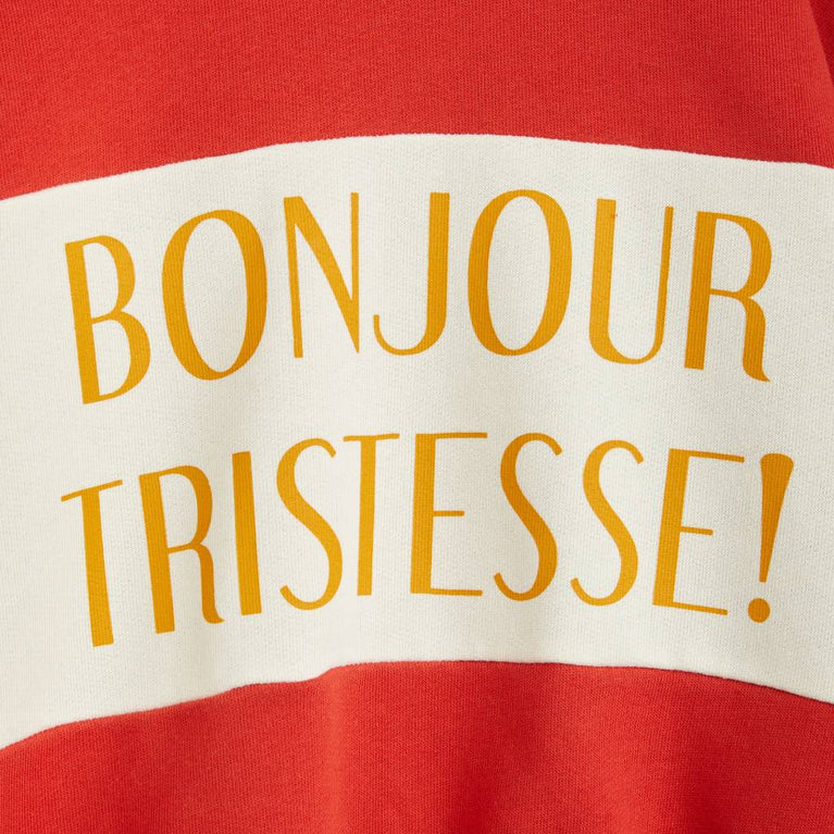 Bonjour tristesse sp sweatshirt Red