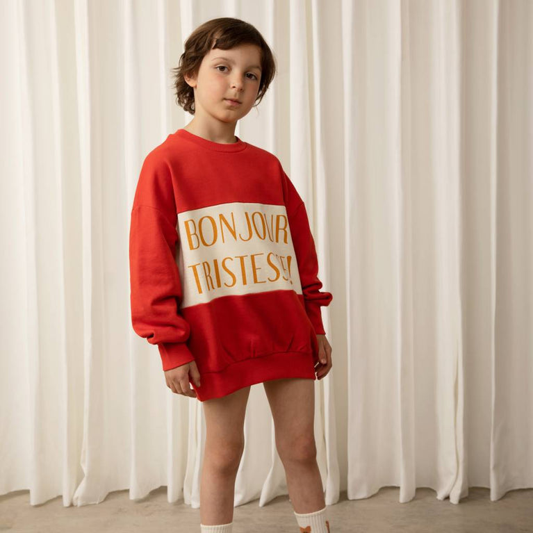 Bonjour tristesse sp sweatshirt Red