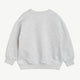 Chef Cat Sweatshirt aus Bio-Baumwolle in Grau Melange
