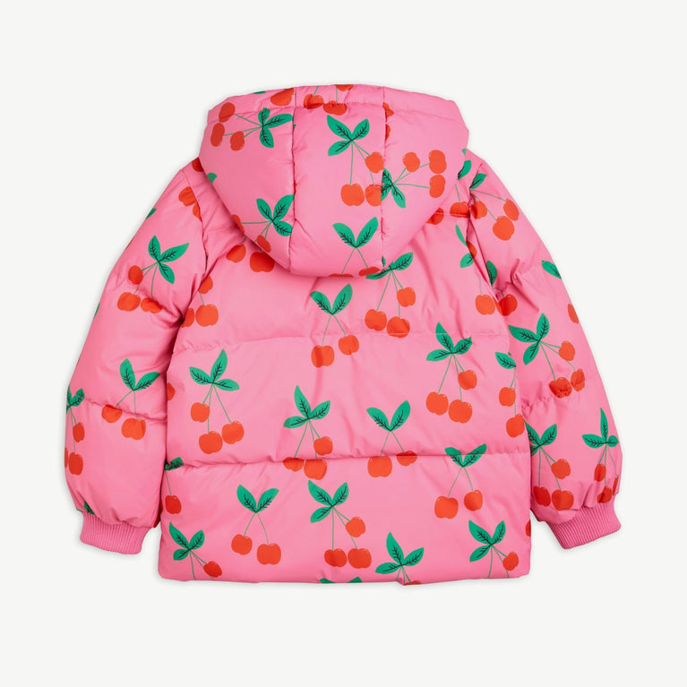 Mini Rodini - Cherries Winterjacke aus recyceltem Material in Pink - 3-5 Jahre (104/110) - 7332754619751 - littlehipstar.com
