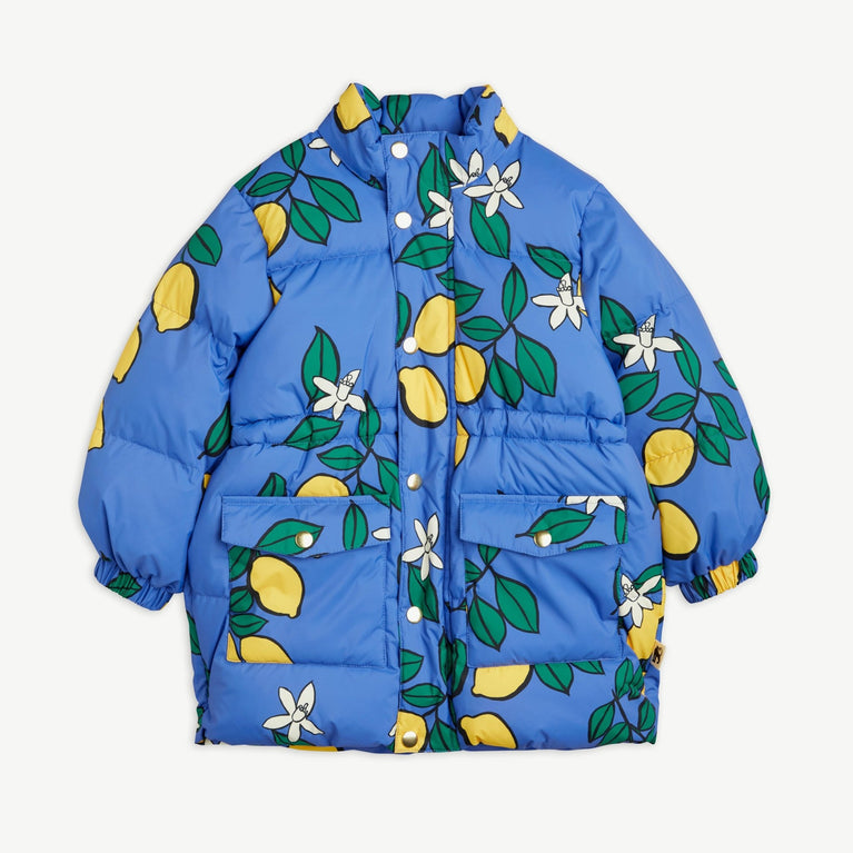 Mini Rodini - Lemons Winterjacke aus recyceltem Material in Blau - 3-5 Jahre (104/110) - 7332754619478 - littlehipstar.com