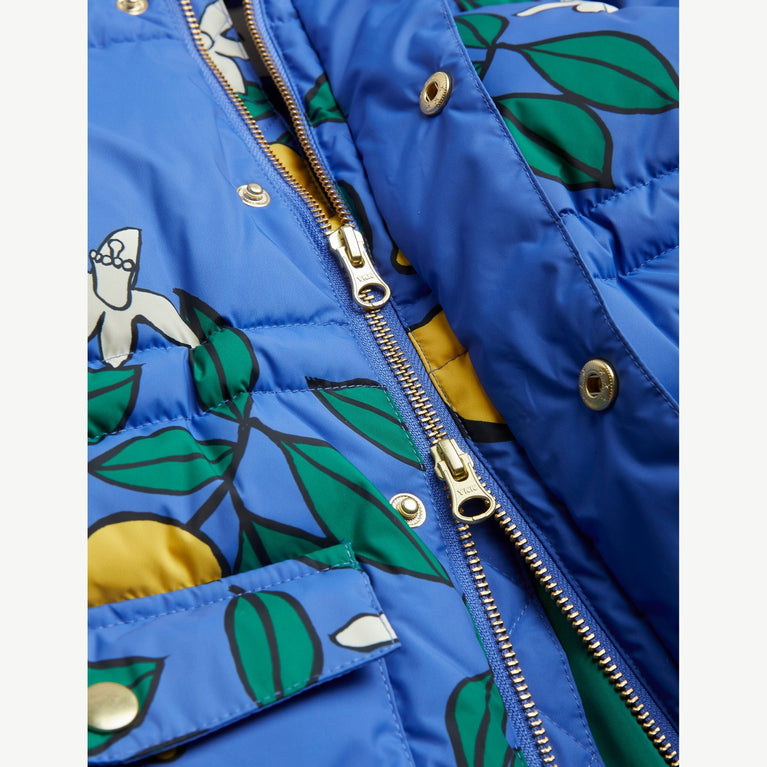 Mini Rodini - Lemons Winterjacke aus recyceltem Material in Blau - 3-5 Jahre (104/110) - 7332754619478 - littlehipstar.com